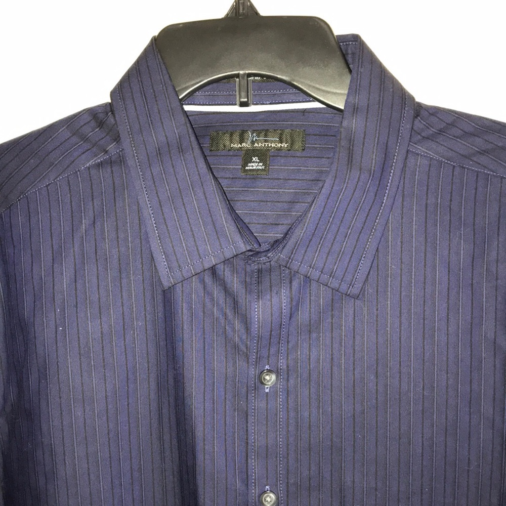 Mark Anthony striped shirt